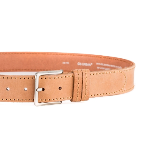 Cinturón Piel Stone Cosido 40 mm