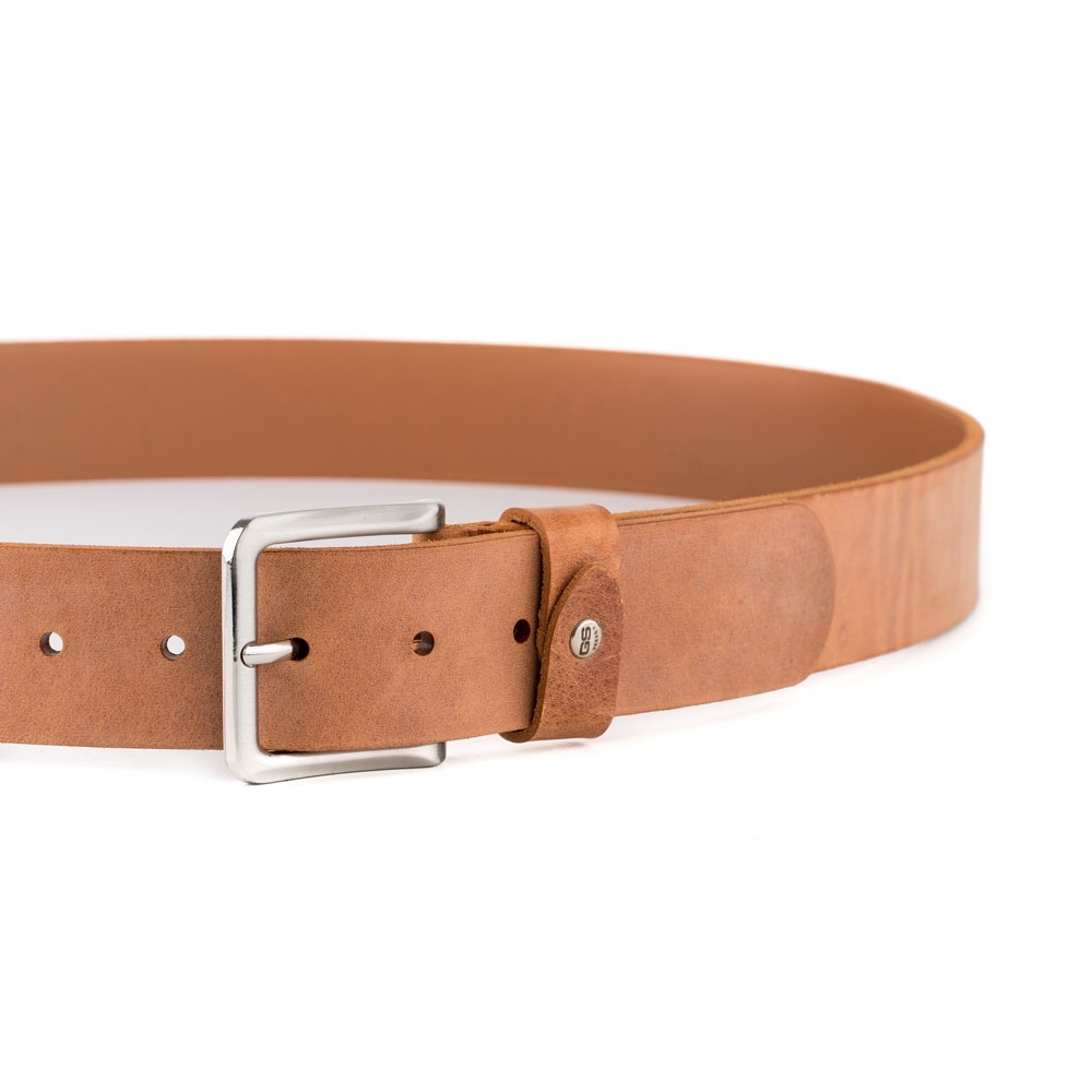 Cinturón Piel Stone Liso 40 mm