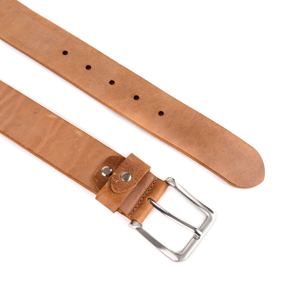 Cinturón Piel Stone Liso 40 mm