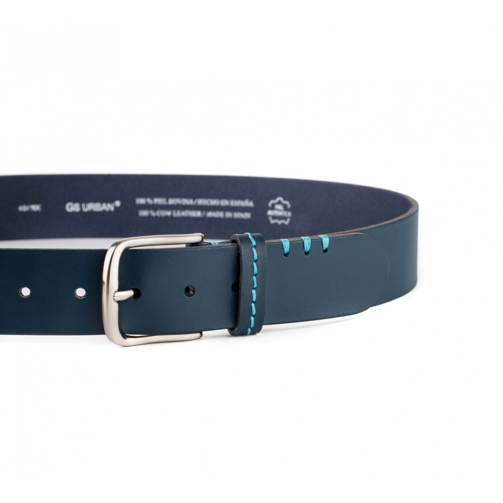 Cinturón Piel Urban Cosido a Mano 40 mm