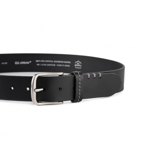 Cinturón Piel Urban Cosido a Mano 40 mm