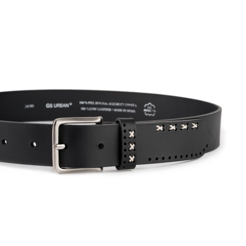 Cinturón Piel Urban Cosido a Mano 40 mm