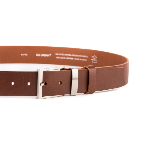 Cinturón Piel Urban Pasador Metálico 40 mm