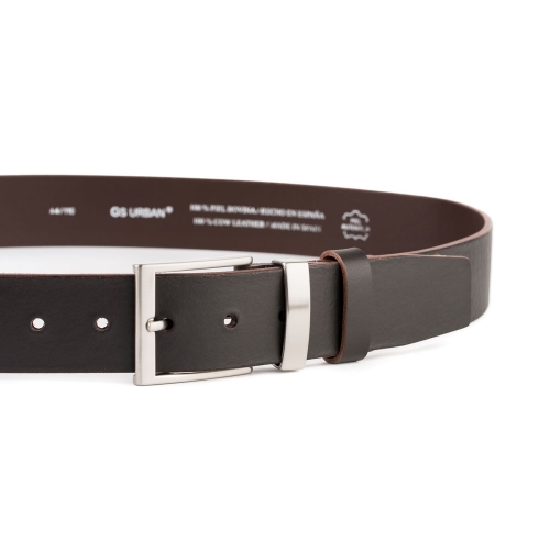Cinturón Piel Urban Pasador Metálico 40 mm