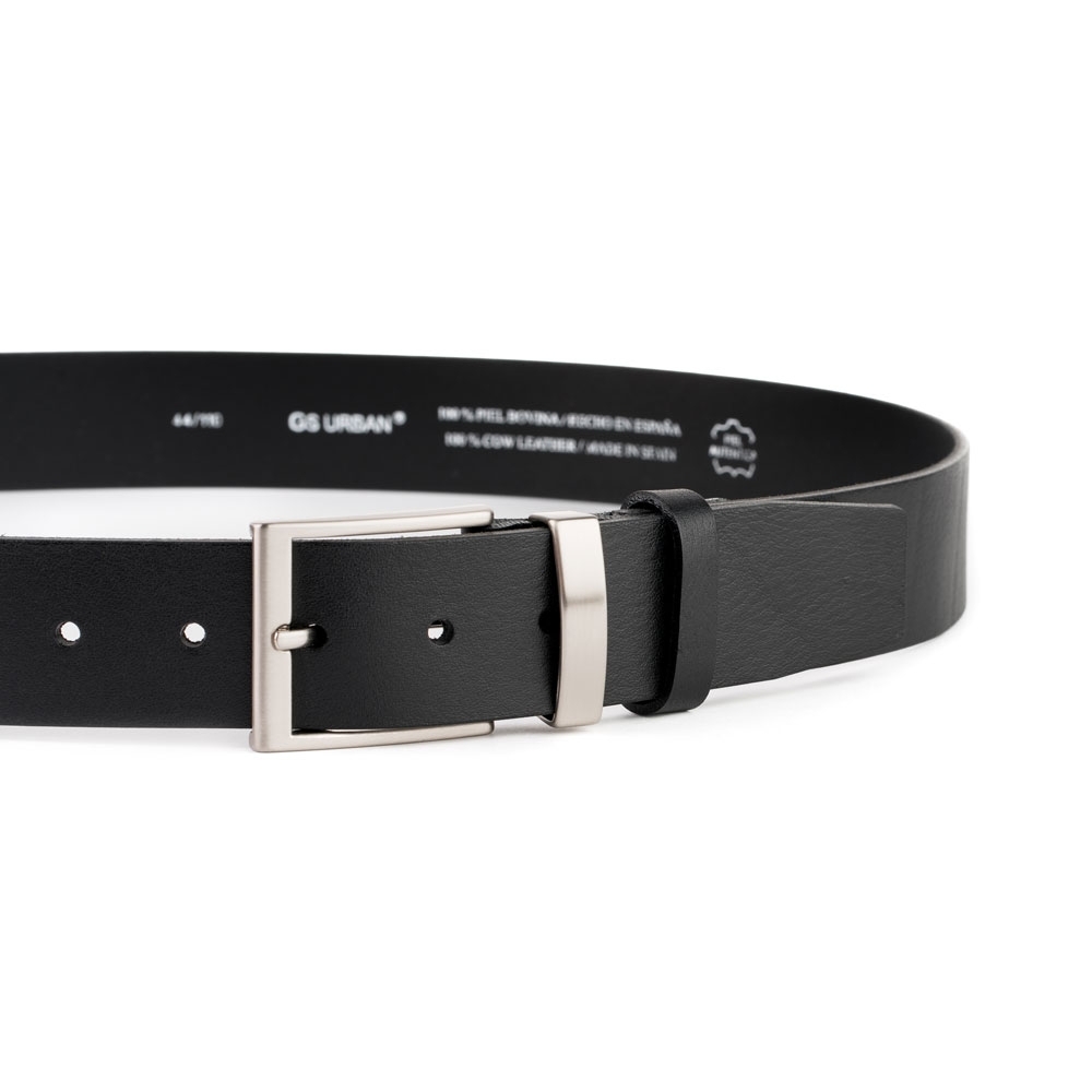 Cinturón Piel Urban Pasador Metálico 40 mm