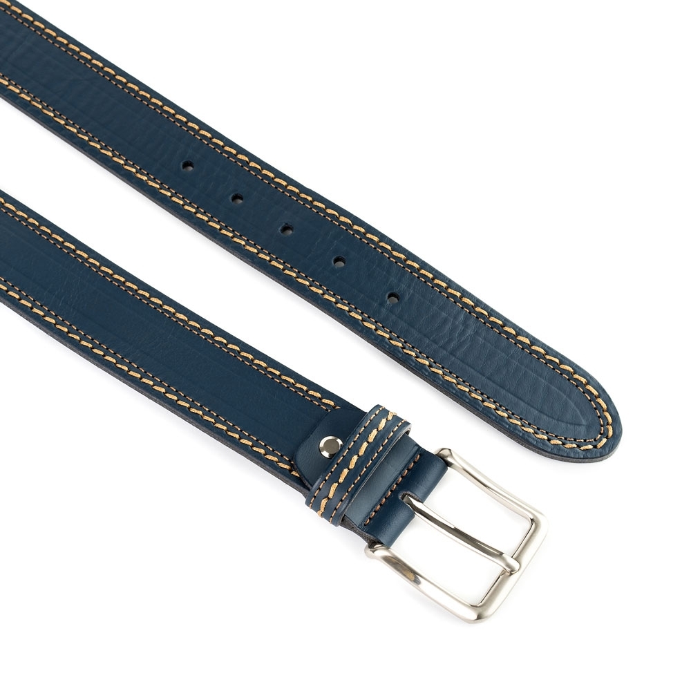 Cinturón Piel Urban Cosido Doble 40 mm