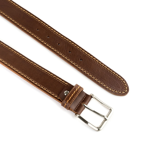 Cinturón Piel Urban Cosido Doble 40 mm