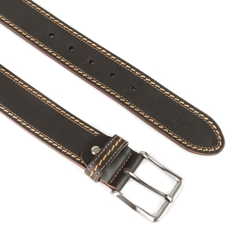 Cinturón Piel Urban Cosido Doble 40 mm