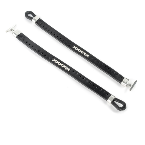 Pulsera Piel Cosida Equis