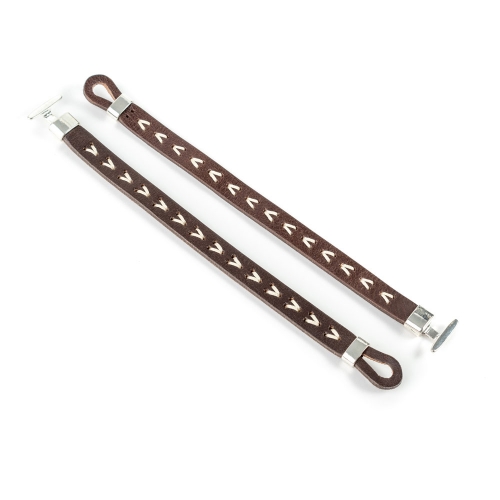 Pulsera Piel Cosida Flecha